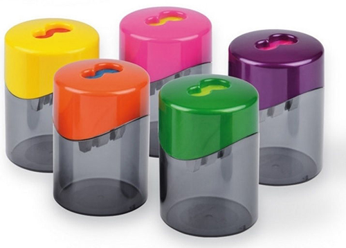 [3POHO2087] Rondo Swing Double Hole Sharpener - Assorted