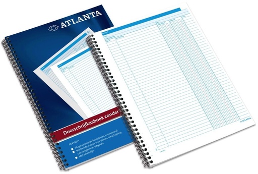 [3BFKB0003] Atlanta Ledger Book A4 Dutch Text