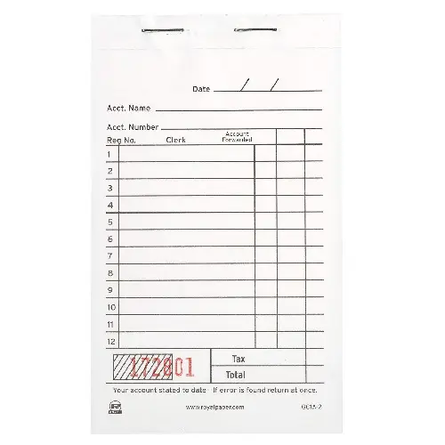 [3BFKB0507/100] Carbonless Sales Order Book 50 Sets - 2 Ply (Pack of 100)