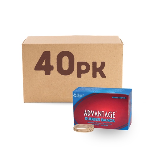 [3HEEL0502/40] Rubber Band Box - Size 19 (Pack of 40)