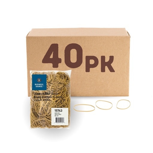 [3HEEL1001/40] Rubber Band Bag - Size 33 (Pack of 40)