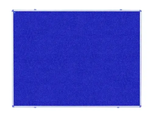 [3BOKR1013] Pin Board Royal Blue 120x90cm
