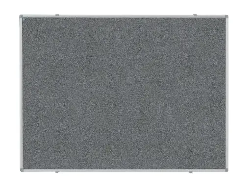 [3BOKR1014] Pin Board Gray 120x90cm