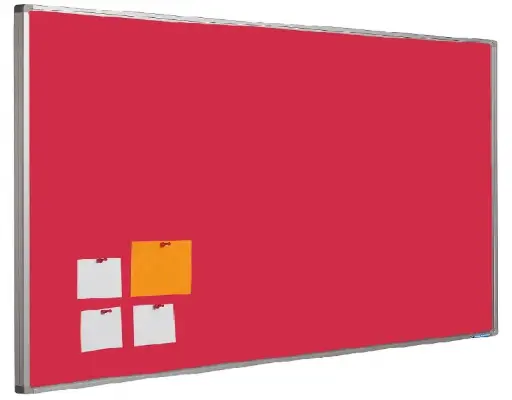 [3BOKR2005] Pin Board Red  180x120cm