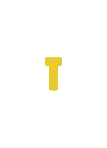 [3BOPB0510] T-Planning Cards Yellow Size 1