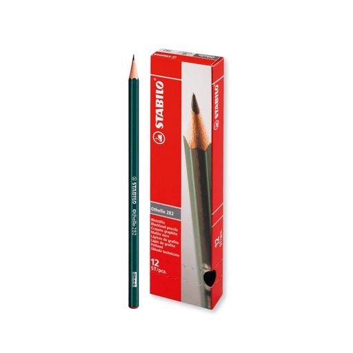 [3POHO0101/12] Stabilo Othello Pencil 2H (Pack of 12)