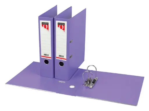 [3RB2O0222/10] Lever Arch File (Ordner) A4 80mm - Violet (Pack of 10)