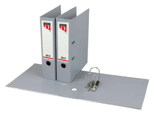 [3RB2O0229/10] Lever Arch File (Ordner) A4 80mm - Gray (Pack of 10)