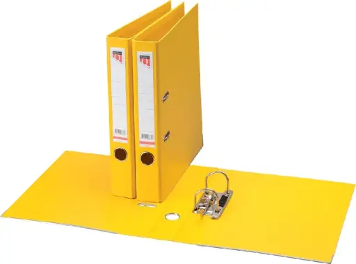 [3RB2O0340/10] Lever Arch File (Ordner) A4 50mm - Yellow (Pack of 10)