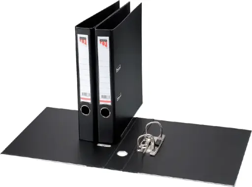 [3RB2O0342/10] Lever Arch File (Ordner) A4 50mm - Black (Pack of 10)