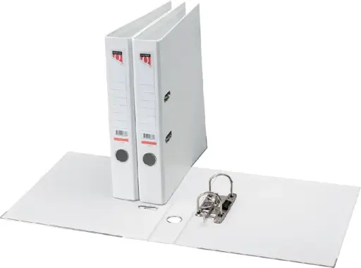 [3RB2O0343/10] Lever Arch File (Ordner) A4 50mm - White (Pack of 10)