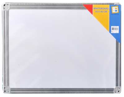 [3BOWB0505] Whiteboard Aluminium Frame 40x30cm