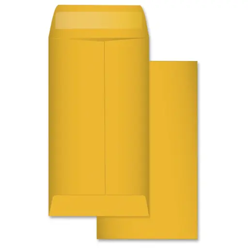 [3ENPL2026/500] Brown Kraft Coin Envelopes - 3.5" x 6.5" (Pack of 500)