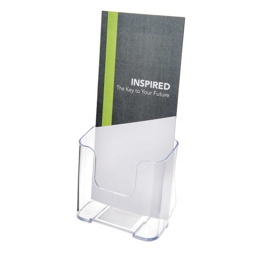 [3DILH0005] Single Compartment Literature Holder - Leaflet Size