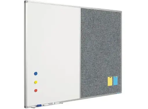 [11404.115] Combination Board Whiteboard - Dark Gray 90x60cm