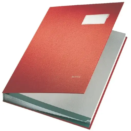 [540062] Signature Book (Vloeiboek) - Red
