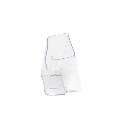 [3DILH0023] Single Compartment Low Back Literature Holder - Leaflet Size