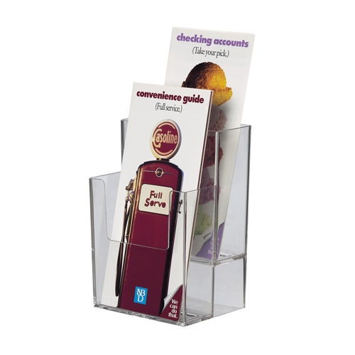 [3DILH0049] Double Compartment Holder - Leaflet