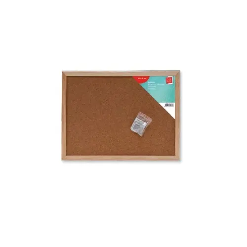 [3938301 / 3BOKR0010] Pin Board Cork Soho 40x30cm