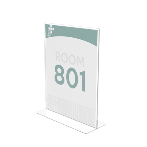 [3DISN0007] Classic Image Stand Up Sign Holder 5" x 7" - Portrait