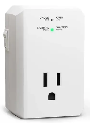 Single Outlet Surge Protector 120V