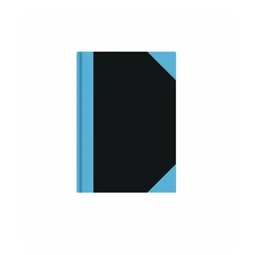 [29106] Stylex A6 Hard Cover Notebook - Black/Blue