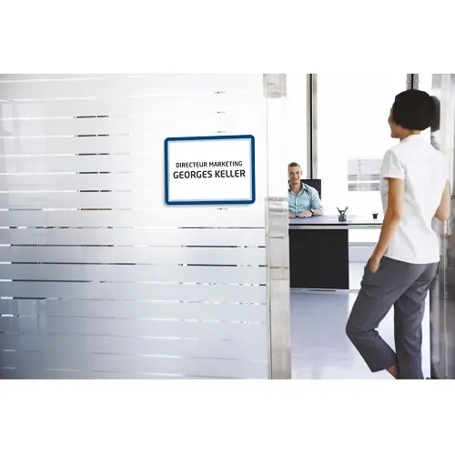 [3DISN0051] Magnetic Adhesive Sign Blue 