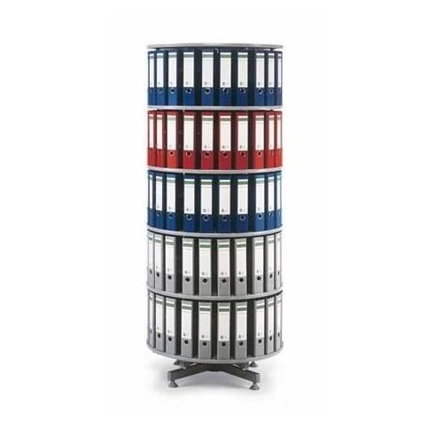 [3DIFZ0031] 5-Piece Filing Column with Wheels 