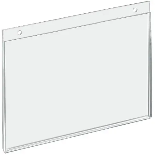 [Azar 162715] Azar Horizontal Wall Mount Sign Holder 11" x 8.5"