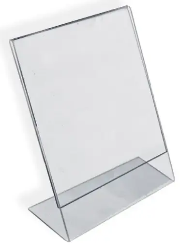 [Azar 112722] Azar Slanted Sign Holder 5" x 7"