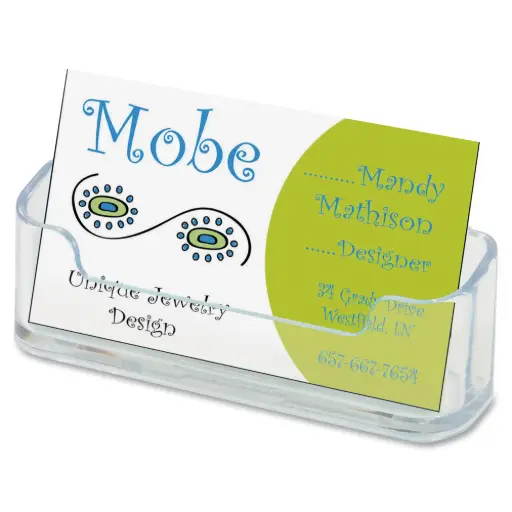 Business Card Holder - Clear