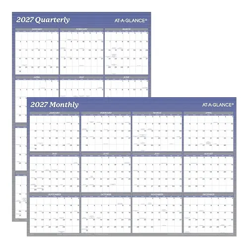 Dry Erase Yearly Planner - 24"x36"