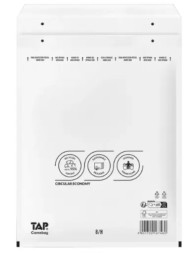 [3ENPL0031] White Bubble Lined Mail Envelopes - 29 x 37 cm