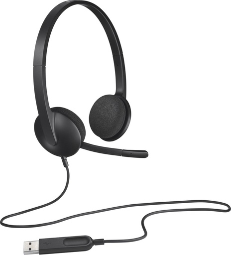 [3CADI0504] Logitech H340 USB Headset
