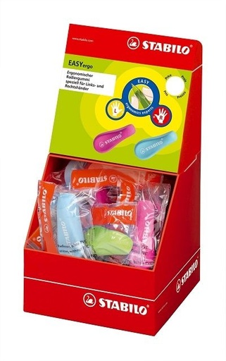 [3CMER0523] Eraser Stabilo Easyergo Assorted 