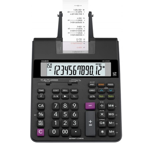 [3KMRM2060] Casio HR-200RC Printing Calculator