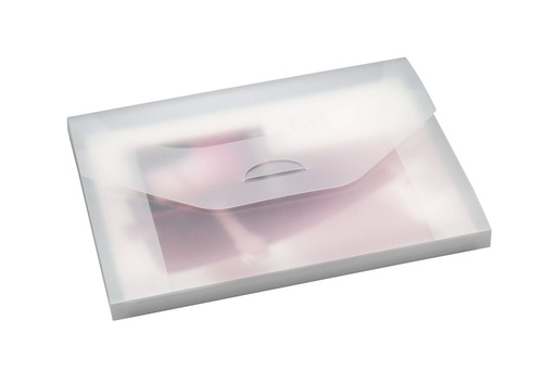 [3MAEP5025] Plastic File Box A4 Jalema  - Frosty