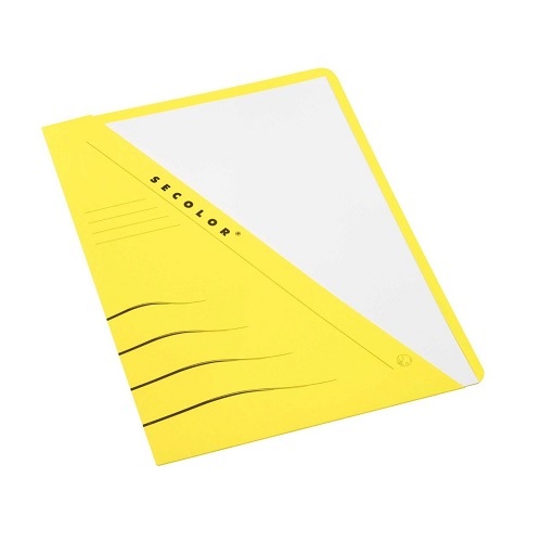 [3MAKM0060] Secolor Insertion File A4 - Yellow 