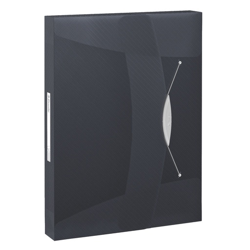 [3MAEP5052] Vivida Plastic File Box Leitz 40mm - Black