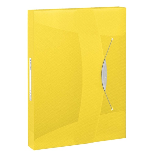 [3MAEP5059] Vivida Plastic File Box Leitz 40mm  - Yellow  