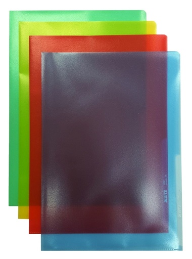 [3MASH0014] Standard Plastic L-Folder A4 - Green