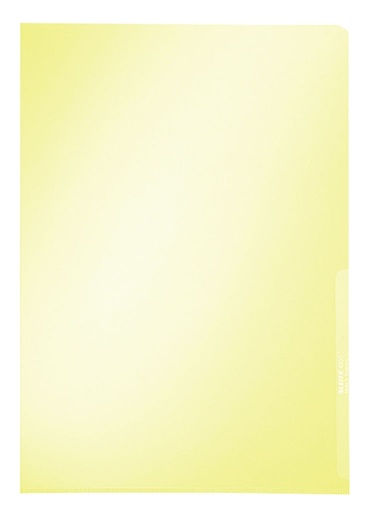 [3MASH0024] Premium Plastic L-Folder A4 - Yellow