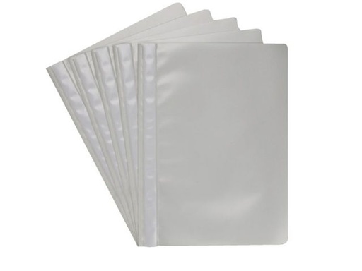 [3MAPM0549] Standard Plastic File A4 - White 