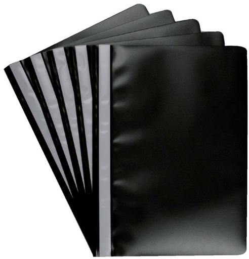 [3MAPM0550] Standard Plastic File A4 - Black  