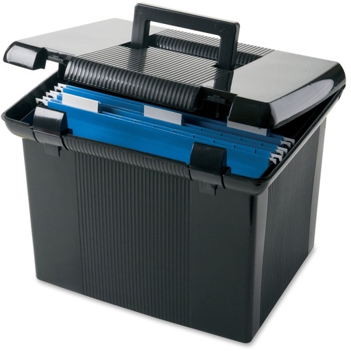 [3MAEP5037] Portable File Box Letter Size  - Black