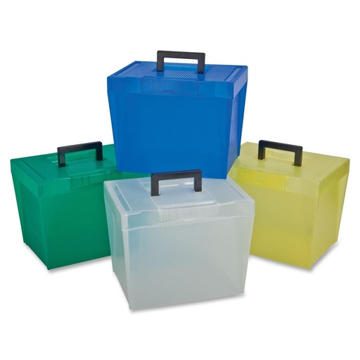 [3MAEP5040] Portable File Box Letter Size  - Assorted Colors