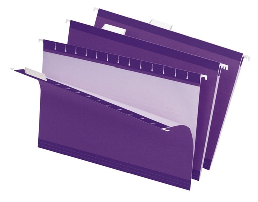 [3MAHM5012] Hanging Folder Legal Size  - Violet 