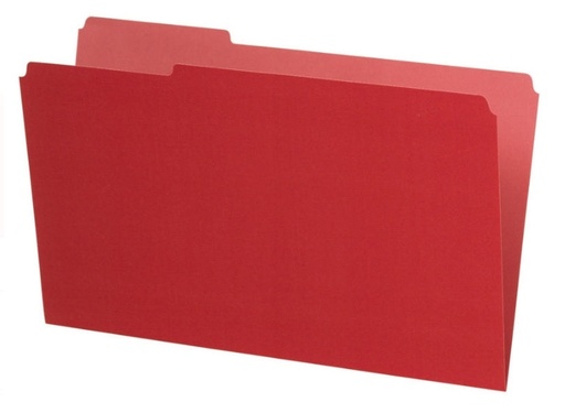[3MAKM2010] Oxford File Folder Legal Size  - Red