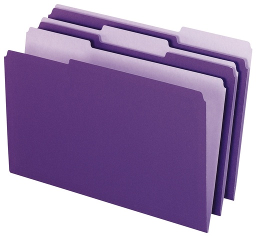 [3MAKM2025] Oxford File Folder Letter Size  - Violet 