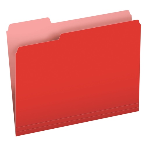 [3MAKM2057] File Folder Letter Size  - Red